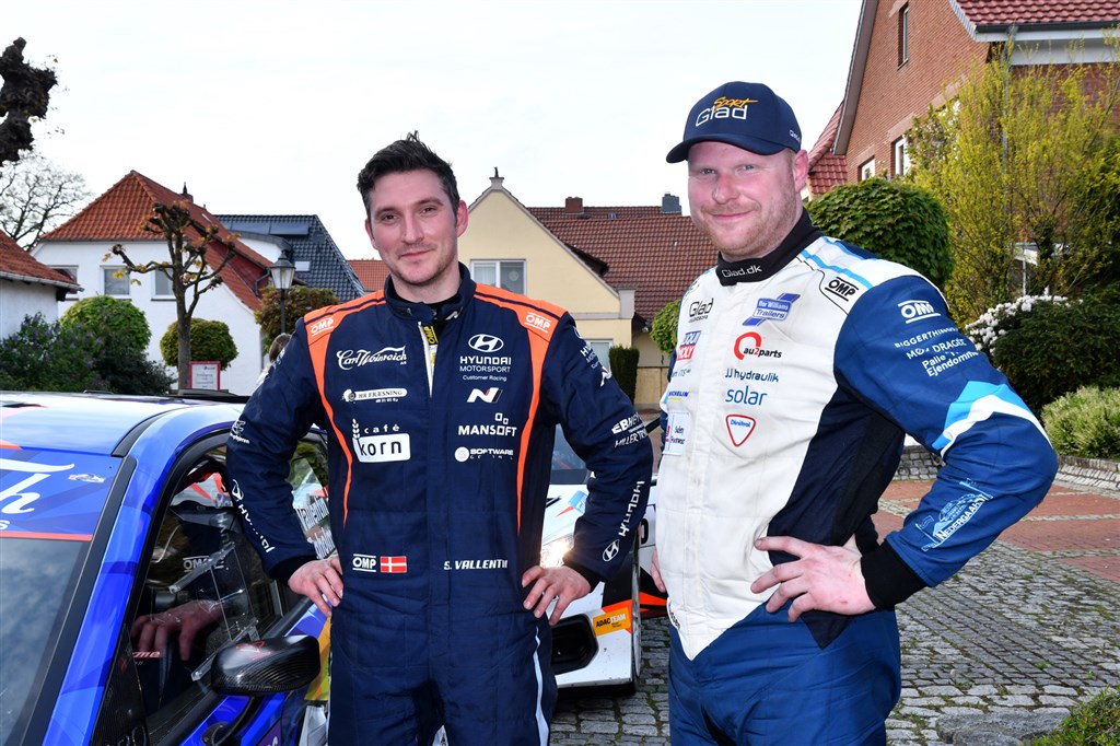 Simon Vallentin og Kenneth Madsen mødes til et nyt opgør i Pinsen, når Rally Vestsjælland køres ved Kalundborg, Sorø og Slagelse.
(Foto: Morten Dam, Specialpressen)